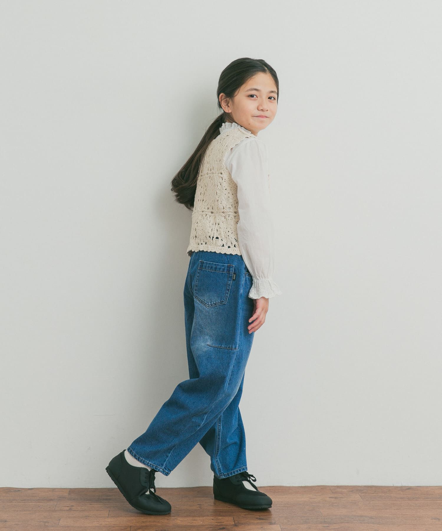 URBAN RESEARCH DOORS「クロシェベスト(KIDS)」|ニット・セーター|