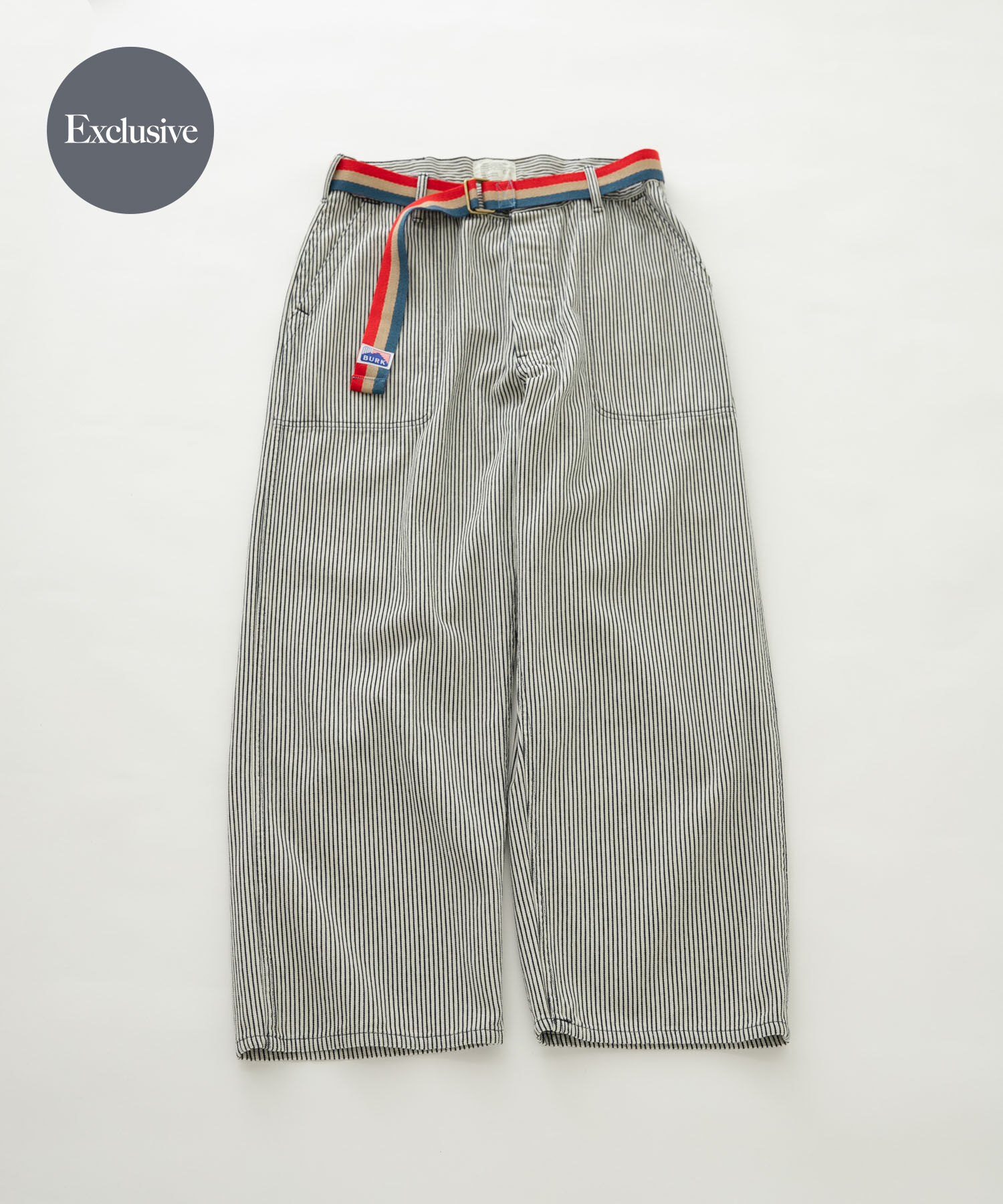 Sonny Label 「『別注』BURK&times;Sonny Label　ベルト付 BAKER PANTS」|その他|ストライプ