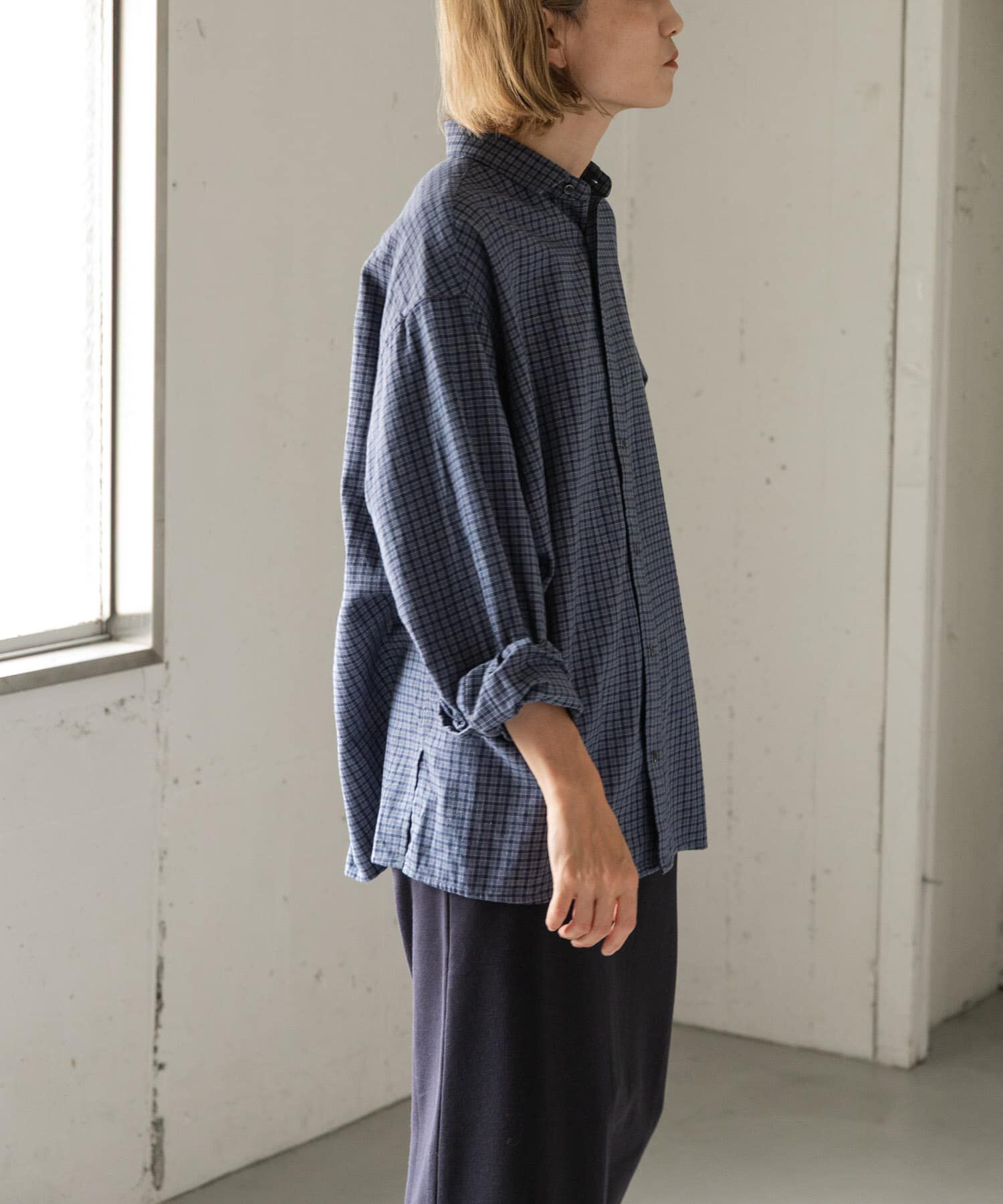 URBAN RESEARCH DOORS「FORK&SPOON　ネルチェックシャツ」|シャツ・ブラウス|