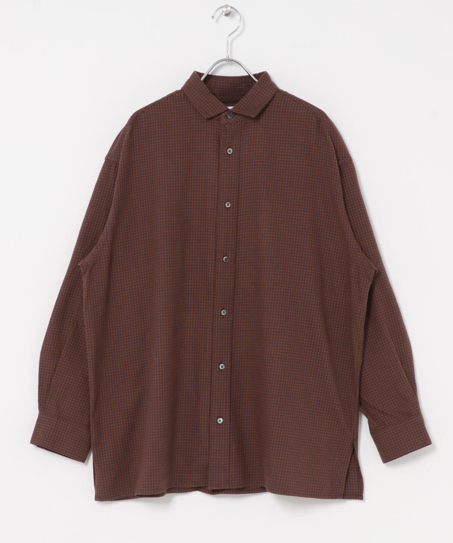 URBAN RESEARCH DOORS「FORK&SPOON　ネルチェックシャツ」|シャツ・ブラウス|