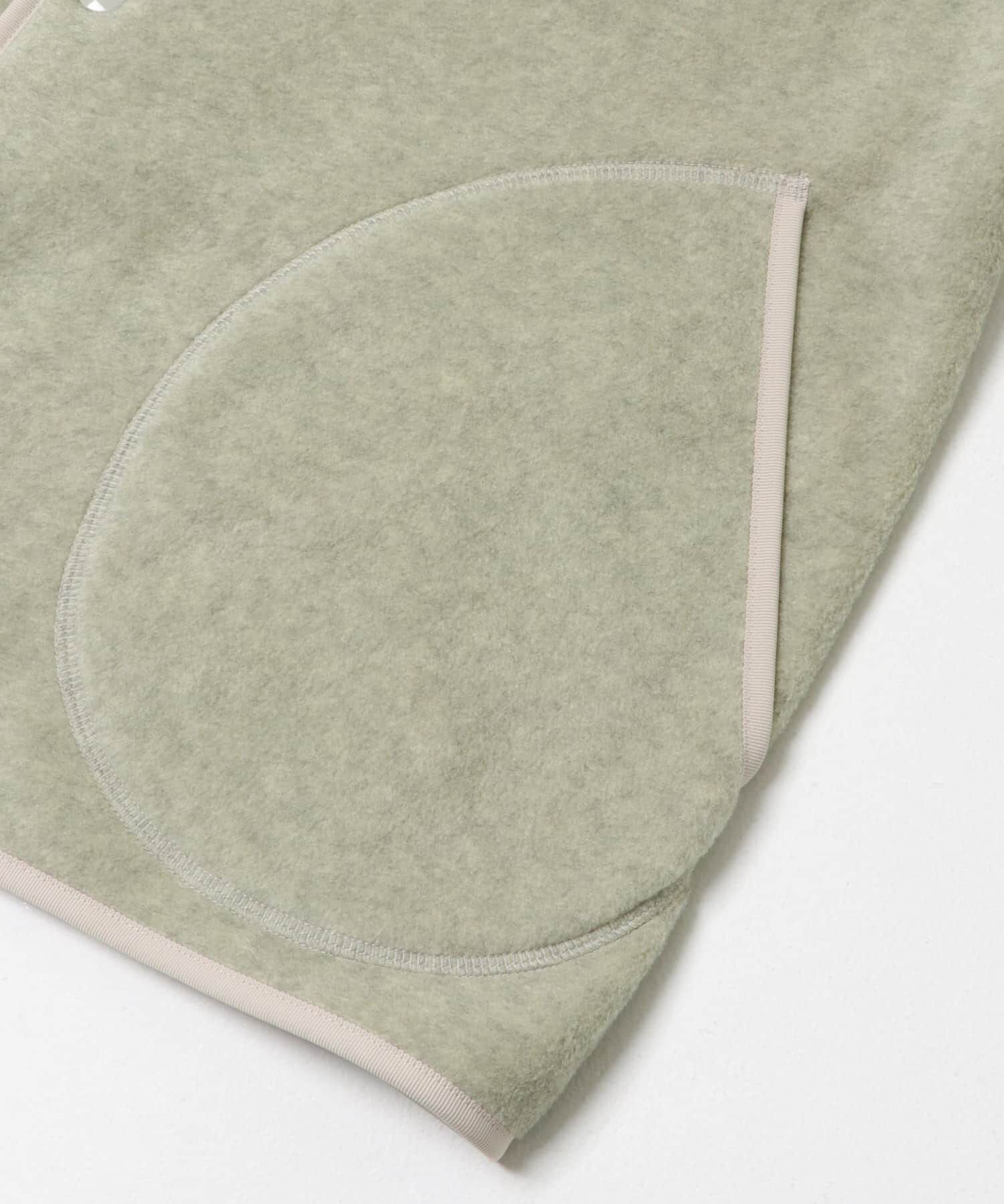URBAN RESEARCH DOORS「DANTON　FLEECE COLLARLESS JACKET」|ノーカラーコート|