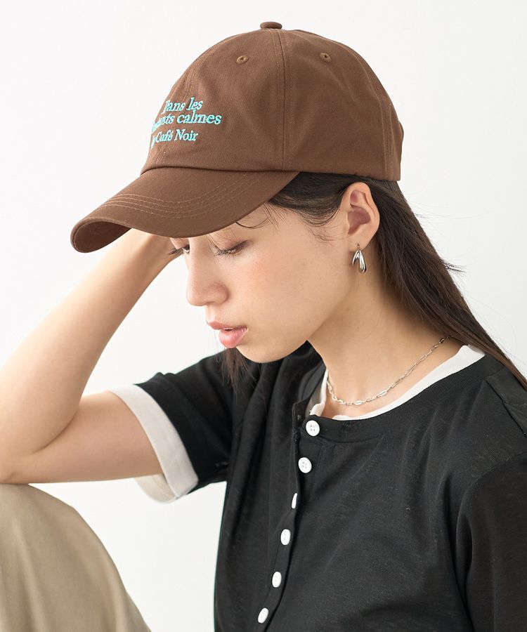 earth music&ecology「【UVカット】アソートロゴCAP」|その他|Brown