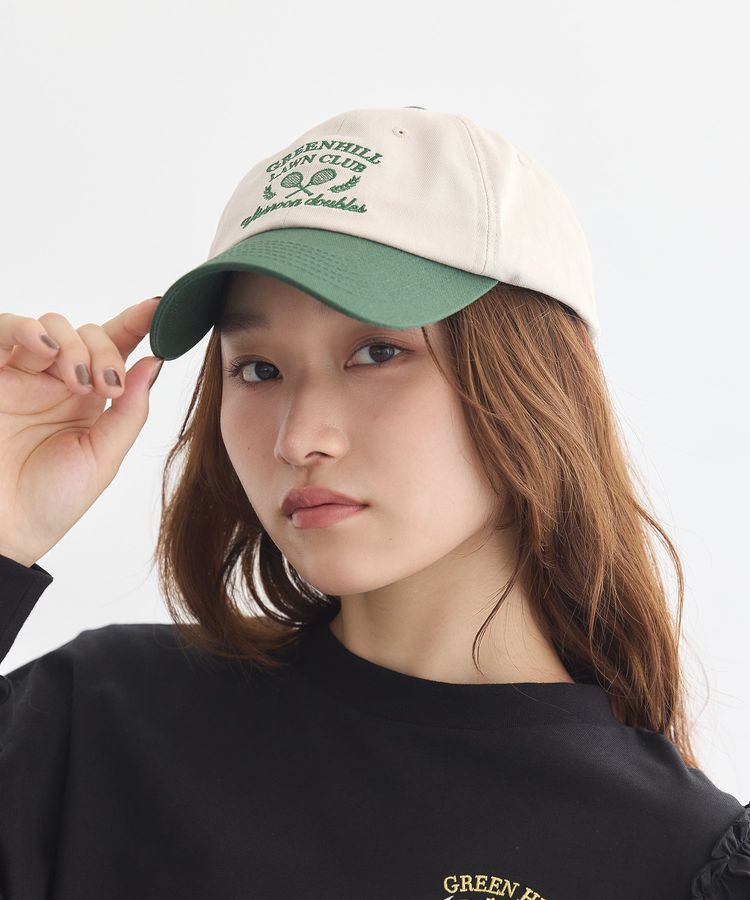 earth music&ecology「ロゴアソートバイカラーキャップ」|その他|