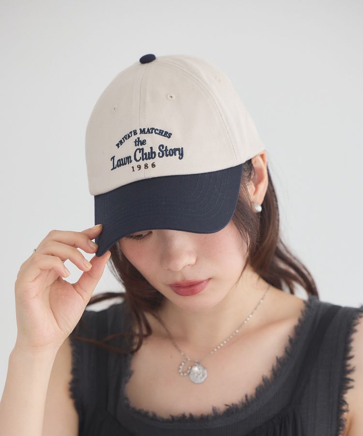earth music&ecology「ロゴアソートバイカラーキャップ」|その他|