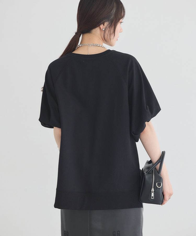 earth music&ecology「バルーンスリーブ裏毛プルオーバー」|Tシャツ・カットソー|