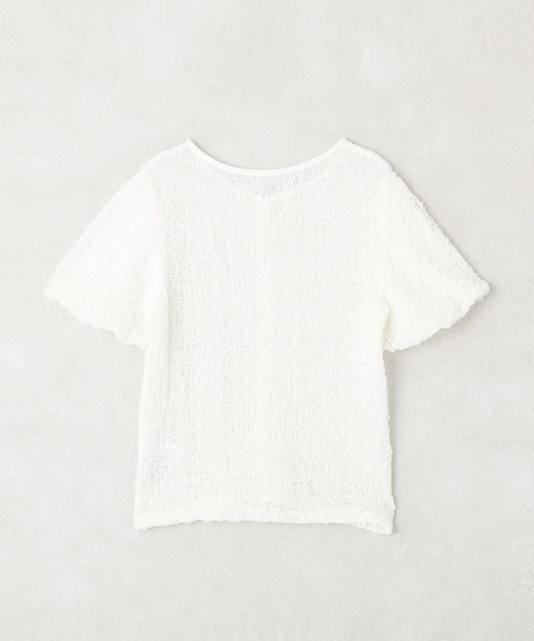 earth music&ecology「カットシャーリングバルーンスリーブプルオーバー」|Tシャツ・カットソー|