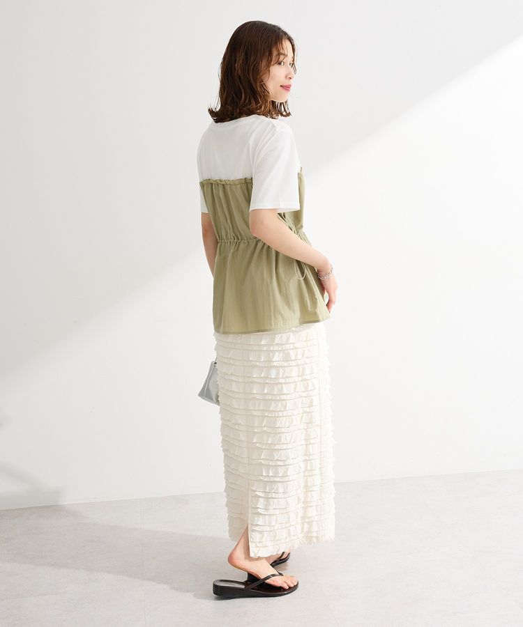 Green Parks「ビスチェドッキングカットプルオーバー」|Tシャツ・カットソー|