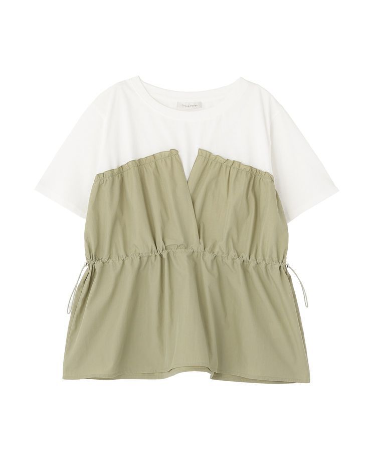 Green Parks「ビスチェドッキングカットプルオーバー」|Tシャツ・カットソー|