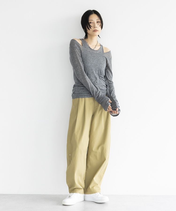 GARAGE OF GOOD CLOTHING「コットンチノバレルパンツ」|その他|