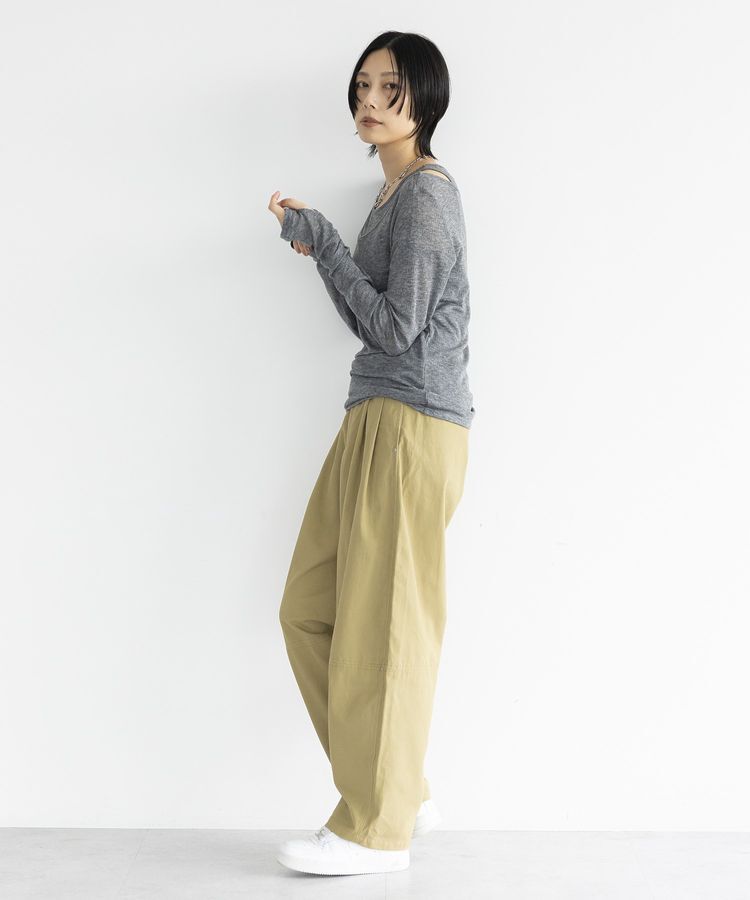 GARAGE OF GOOD CLOTHING「コットンチノバレルパンツ」|その他|
