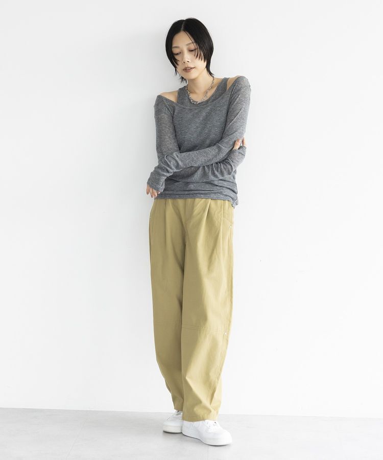 GARAGE OF GOOD CLOTHING「コットンチノバレルパンツ」|その他|