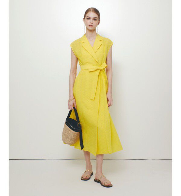 LOULOU WILLOUGHBY「◇【LOULOU WILLOUGHBY】シアージャガードテーラーワンピース」|ワンピース|
