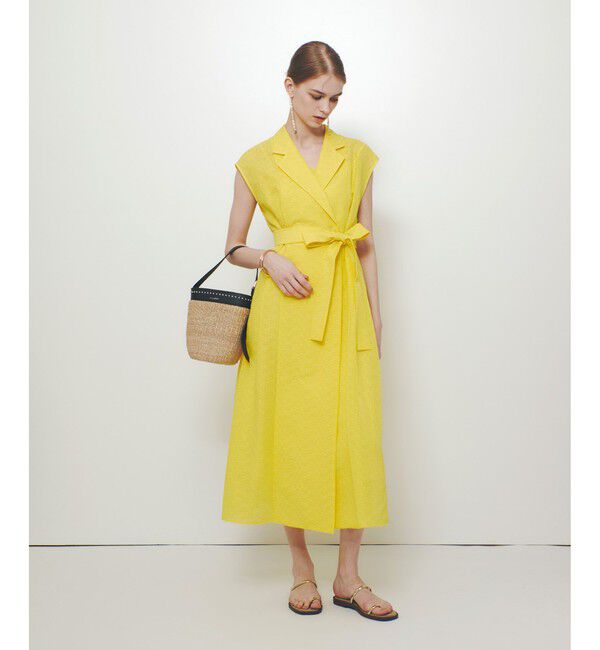 LOULOU WILLOUGHBY「◇【LOULOU WILLOUGHBY】シアージャガードテーラーワンピース」|ワンピース|