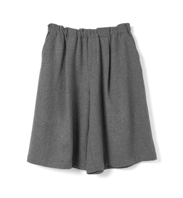 mizuiro ind「mizuiro ind ウールワイドハーフパンツ」|その他|