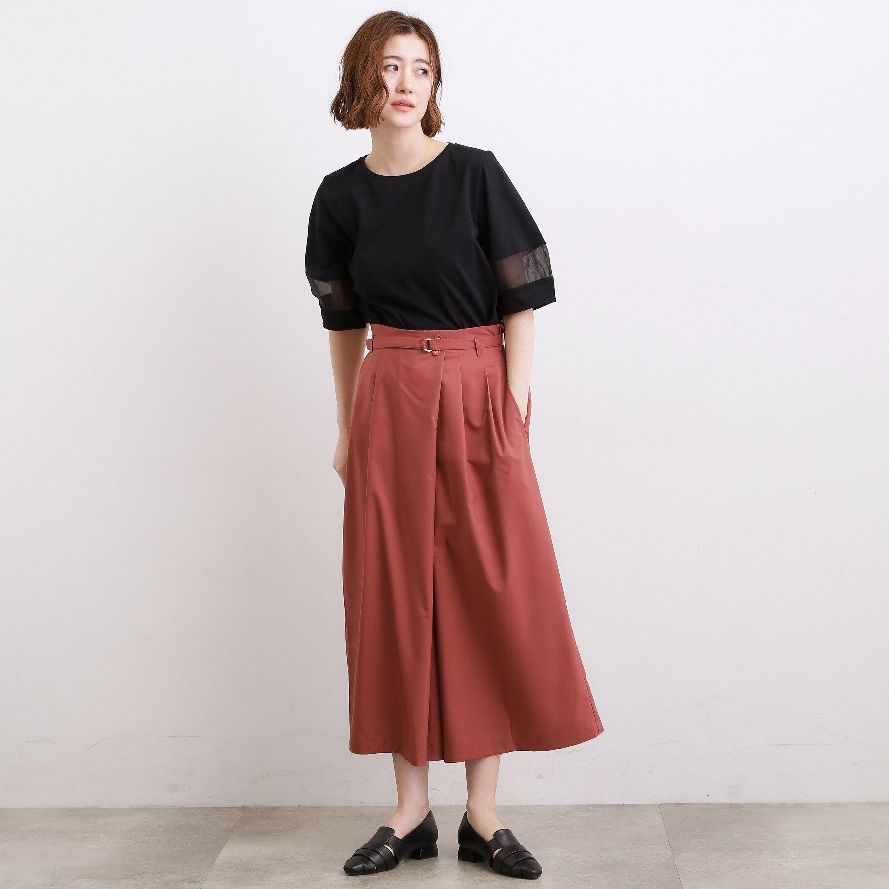 grove「【吸水速乾・UVカット】シアードッキングランタンスリーブTシャツ」|Tシャツ・カットソー|