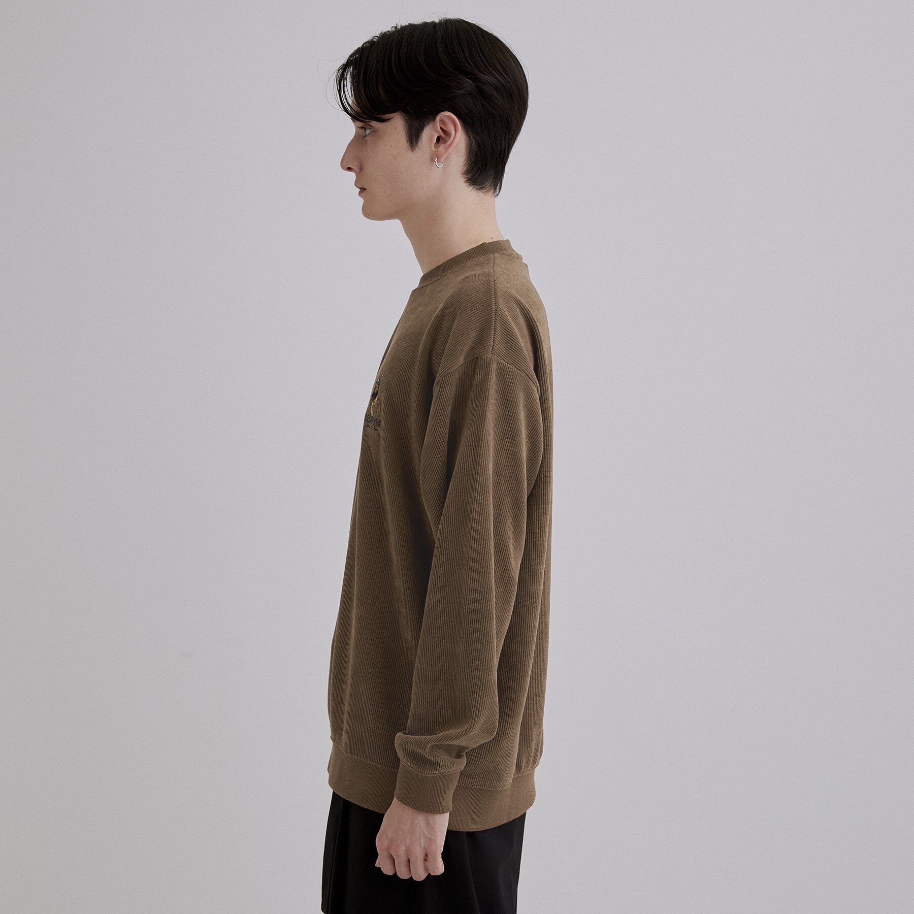 tk.TAKEO KIKUCHI「カットコールヒゲサガラスウェット」|パーカー|