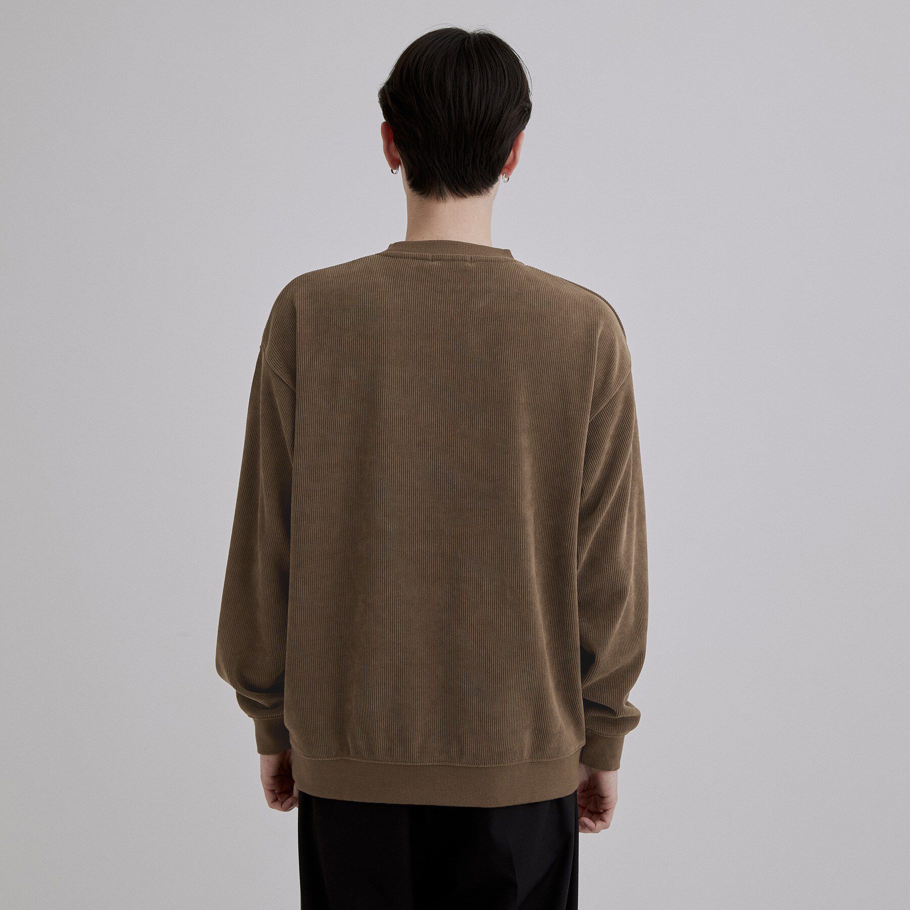 tk.TAKEO KIKUCHI「カットコールヒゲサガラスウェット」|パーカー|