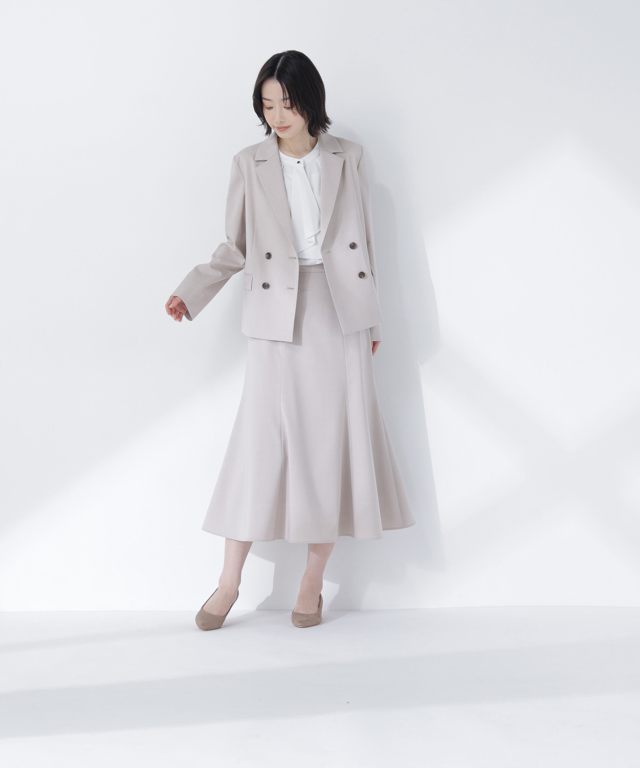  「ライトツイル SETUP ダブルブレストジャケット」|その他|