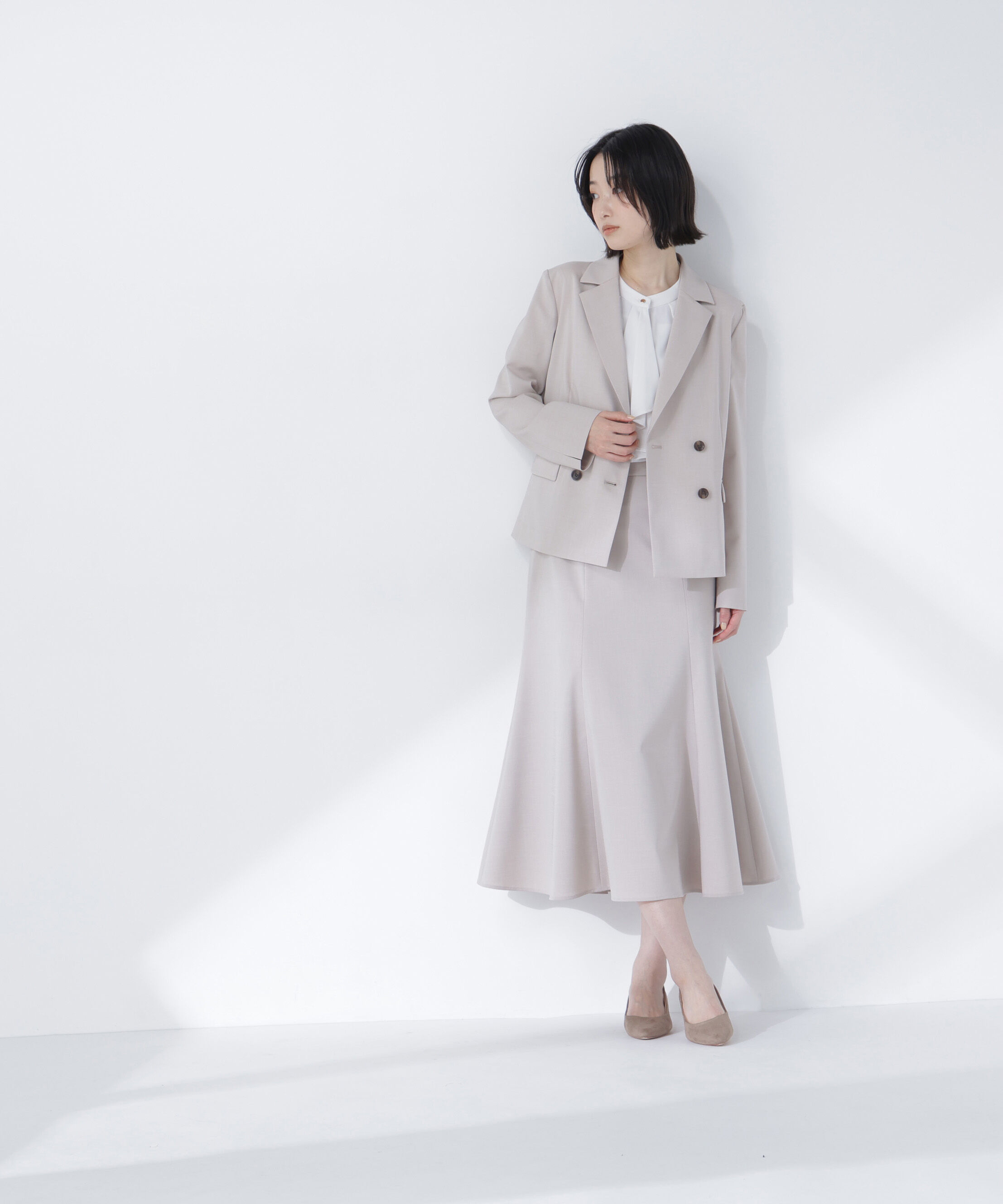  「ライトツイル SETUP ダブルブレストジャケット」|その他|