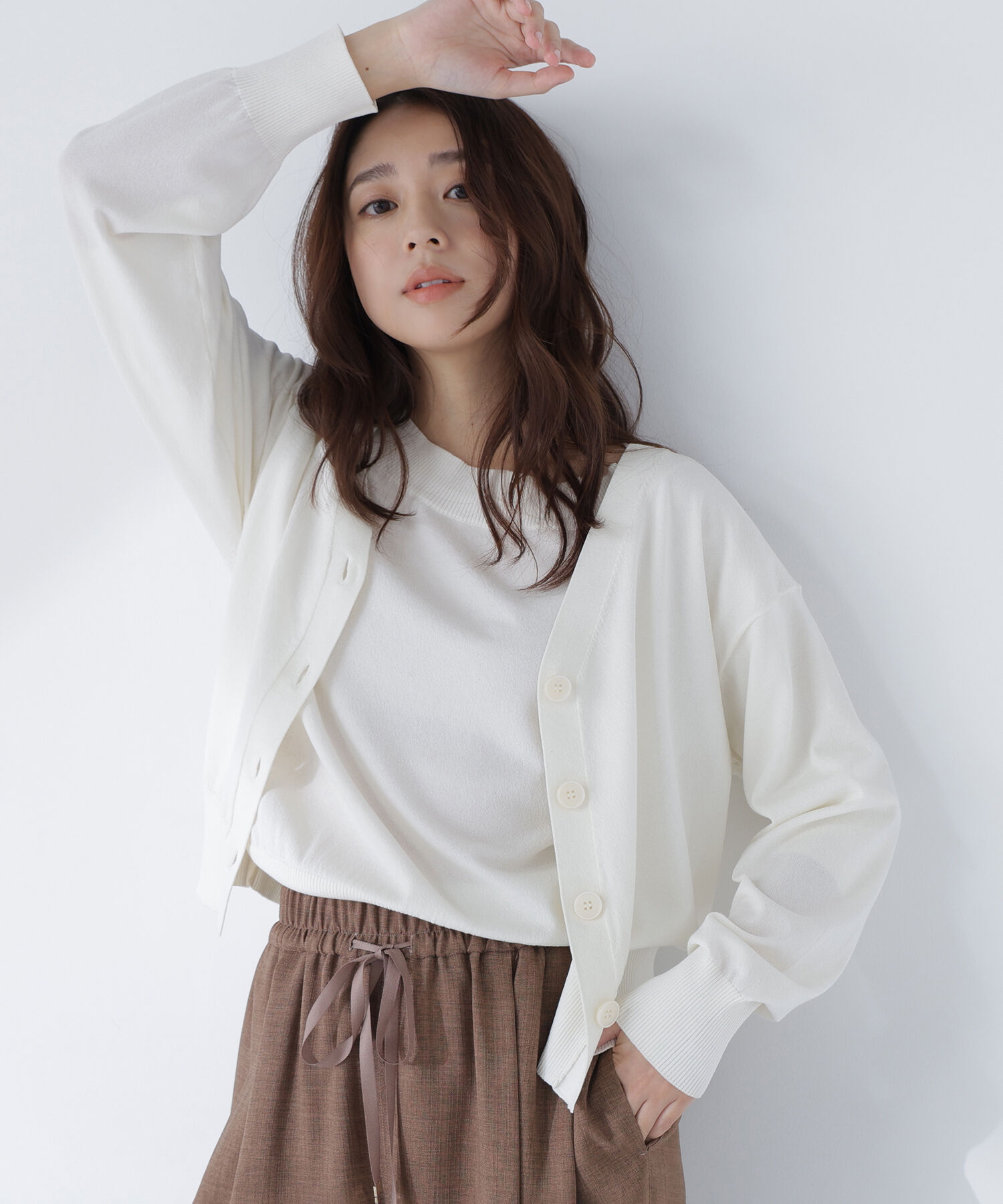  「〈ちょうど、いい服〉毎日頼れる！右腕カーデ」|ニット・セーター|