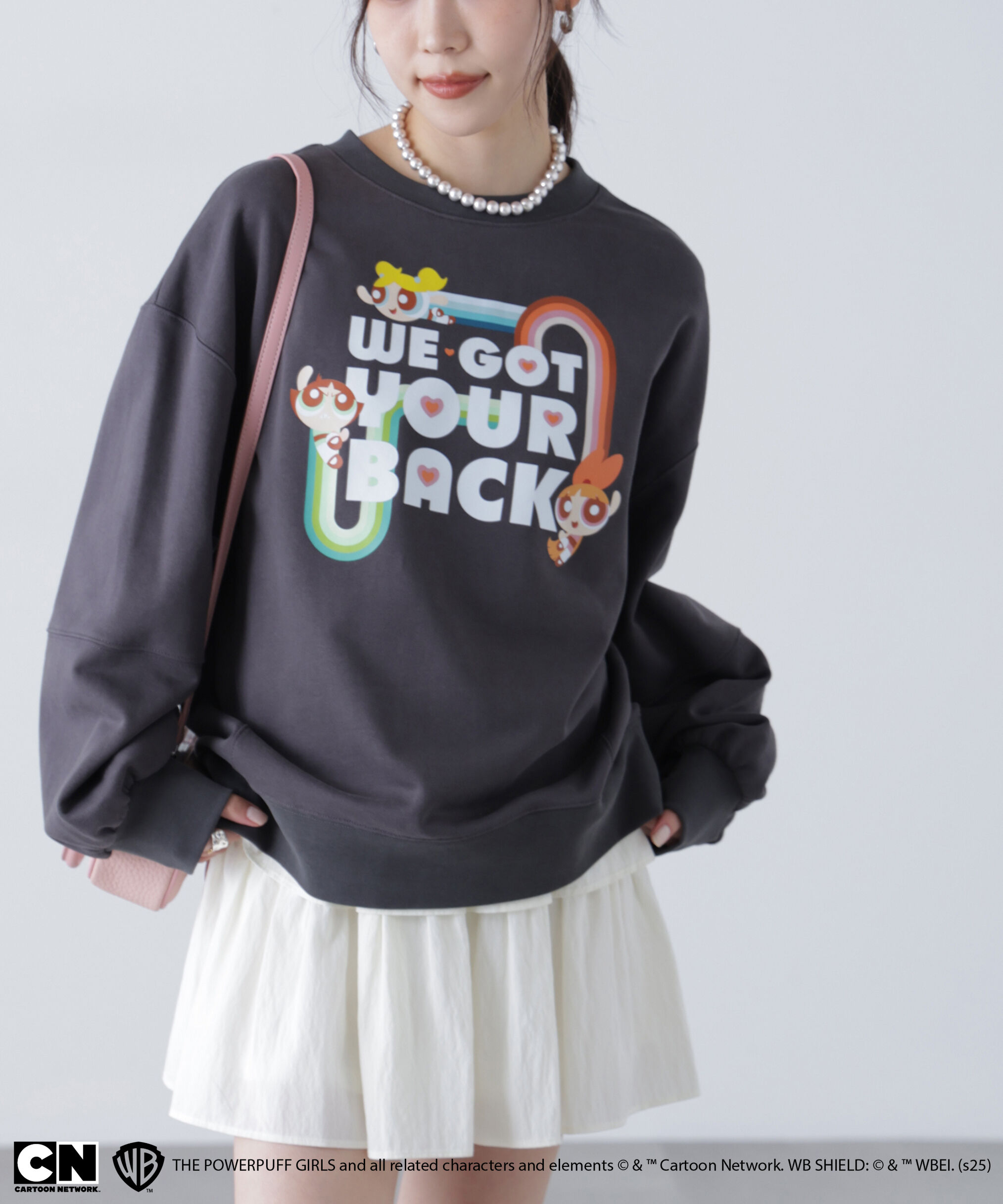  「〈パワーパフガールズ〉プリントスウェット」|Tシャツ・カットソー|