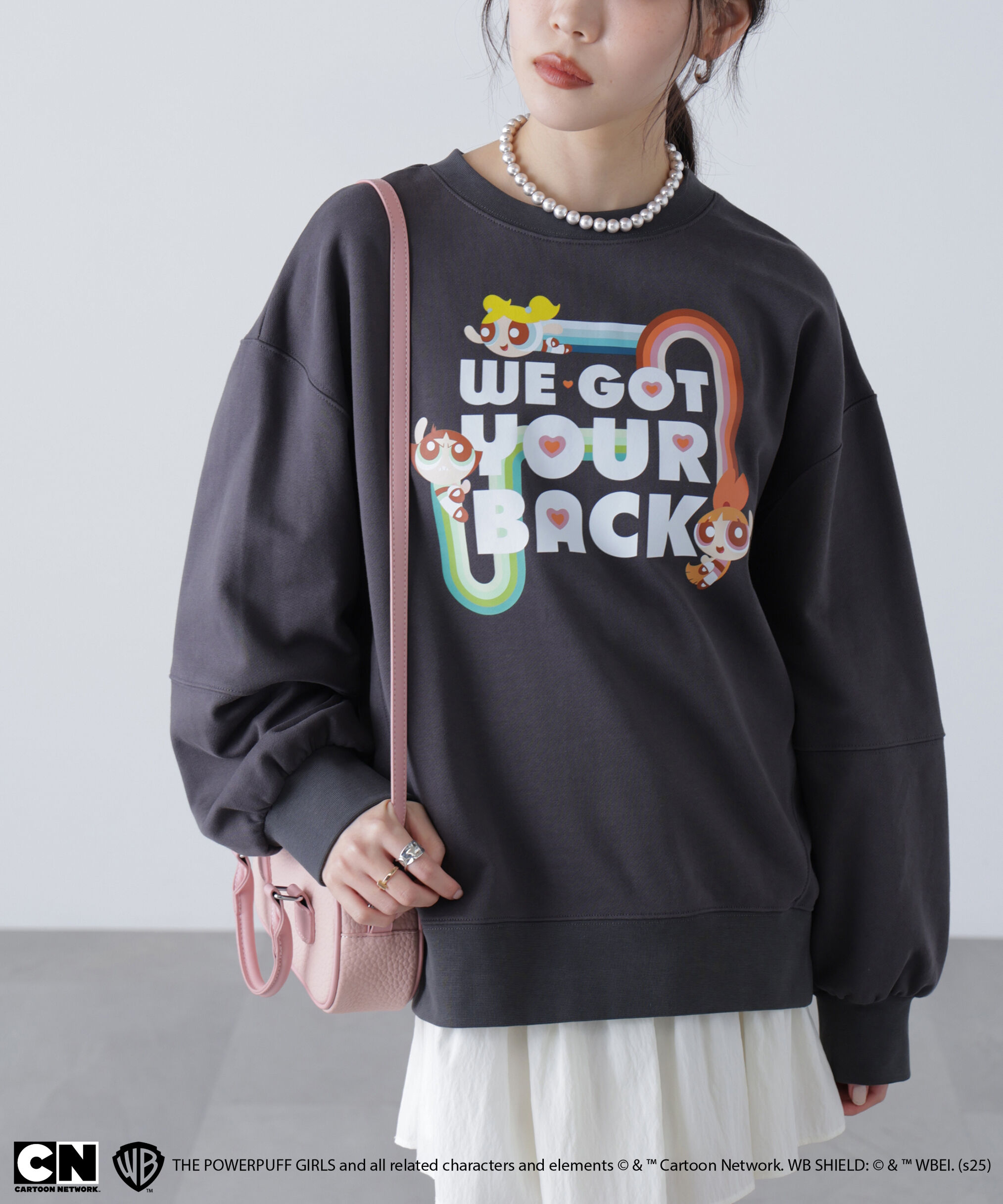  「〈パワーパフガールズ〉プリントスウェット」|Tシャツ・カットソー|