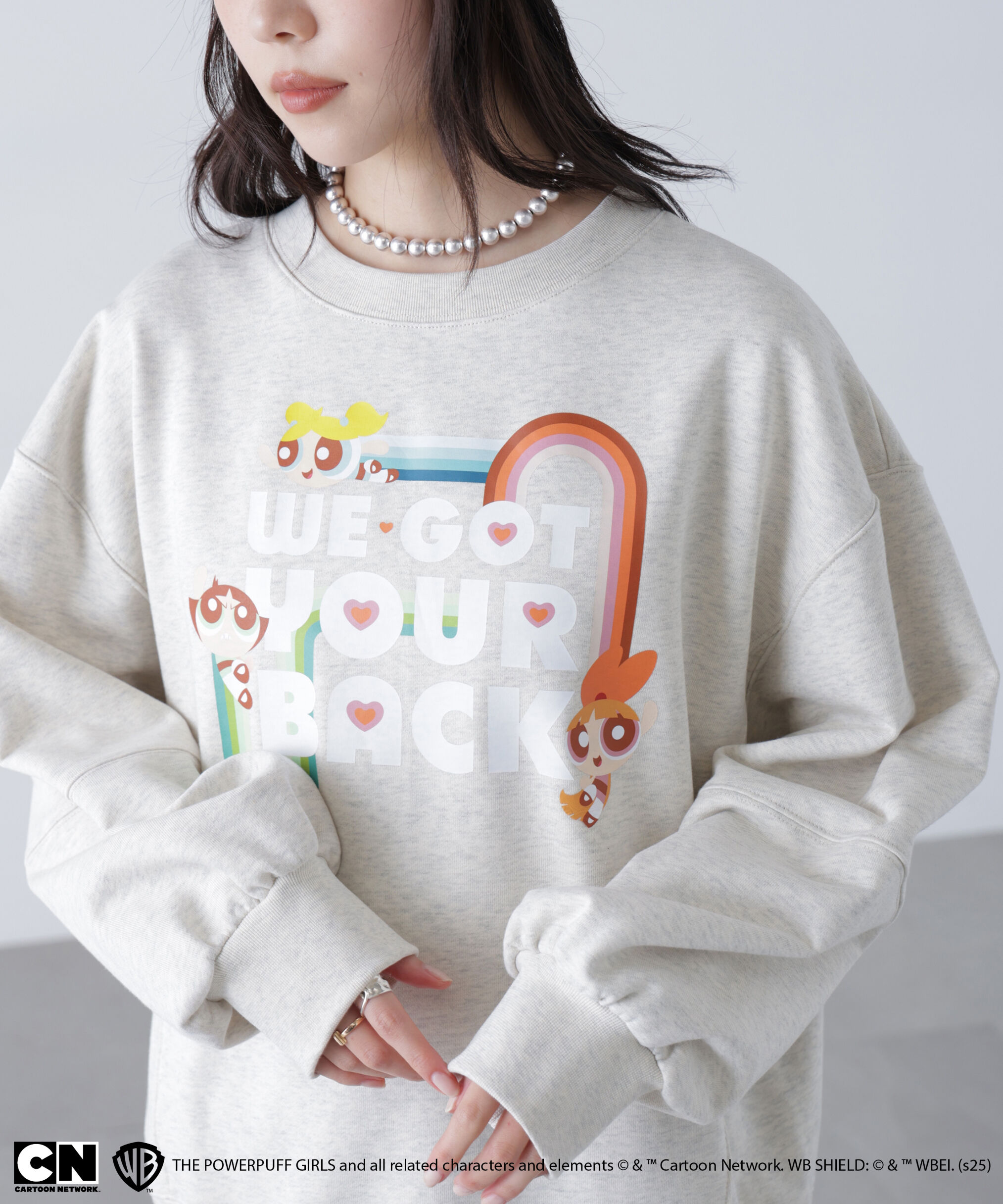  「〈パワーパフガールズ〉プリントスウェット」|Tシャツ・カットソー|