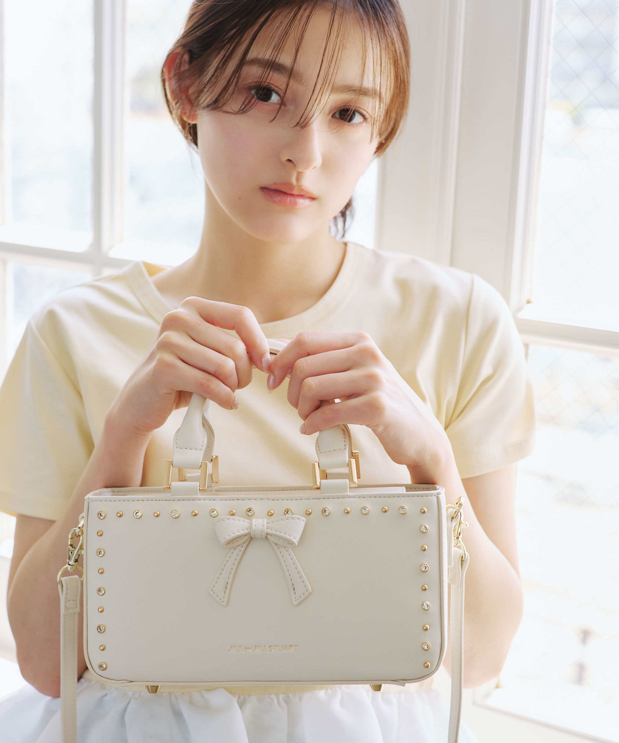  「スタッズリボンバッグ」|その他|