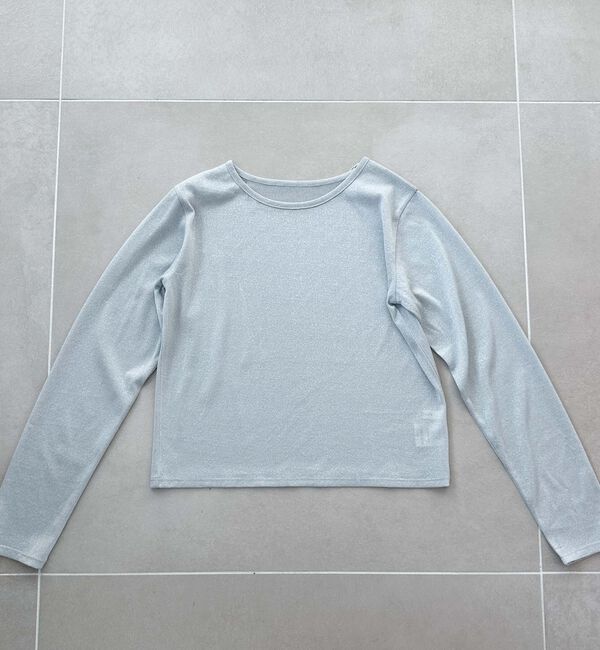 archives「ラメシアーＴＯＰＳ」|Tシャツ・カットソー|GRAY
