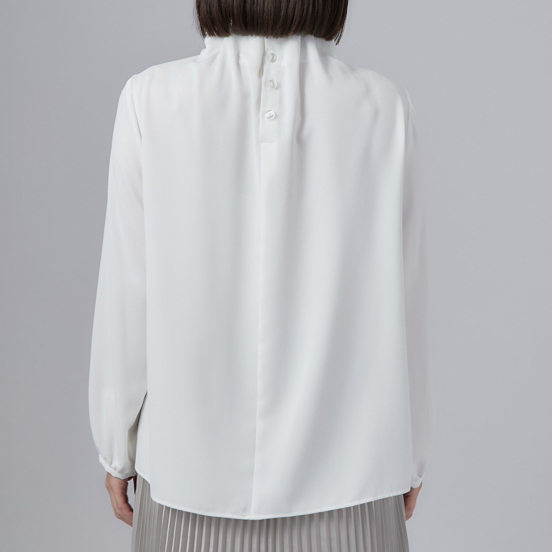 SHOO･LA･RUE「セレモニースタンドフリルブラウス」|シャツ・ブラウス|