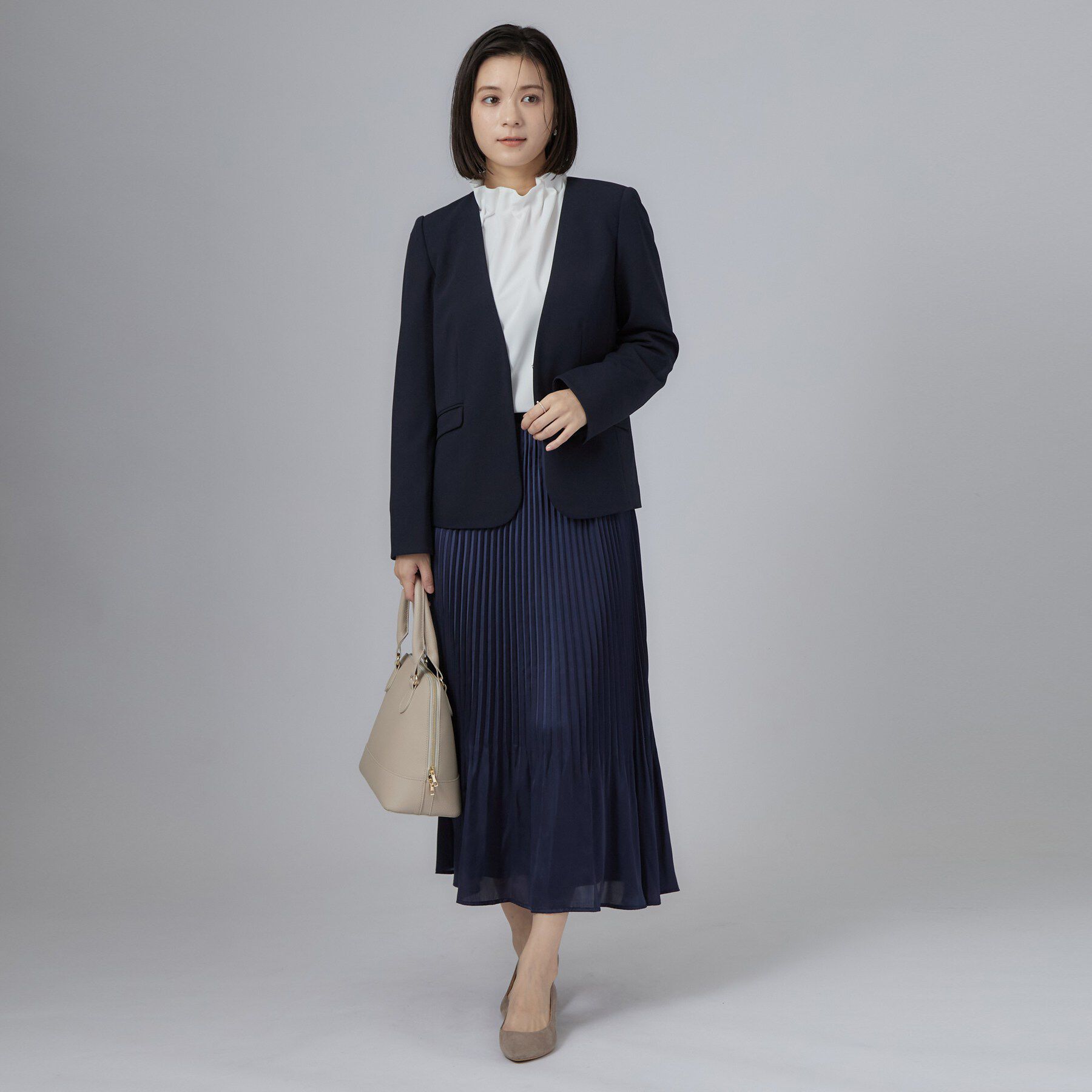 SHOO･LA･RUE「セレモニースタンドフリルブラウス」|シャツ・ブラウス|