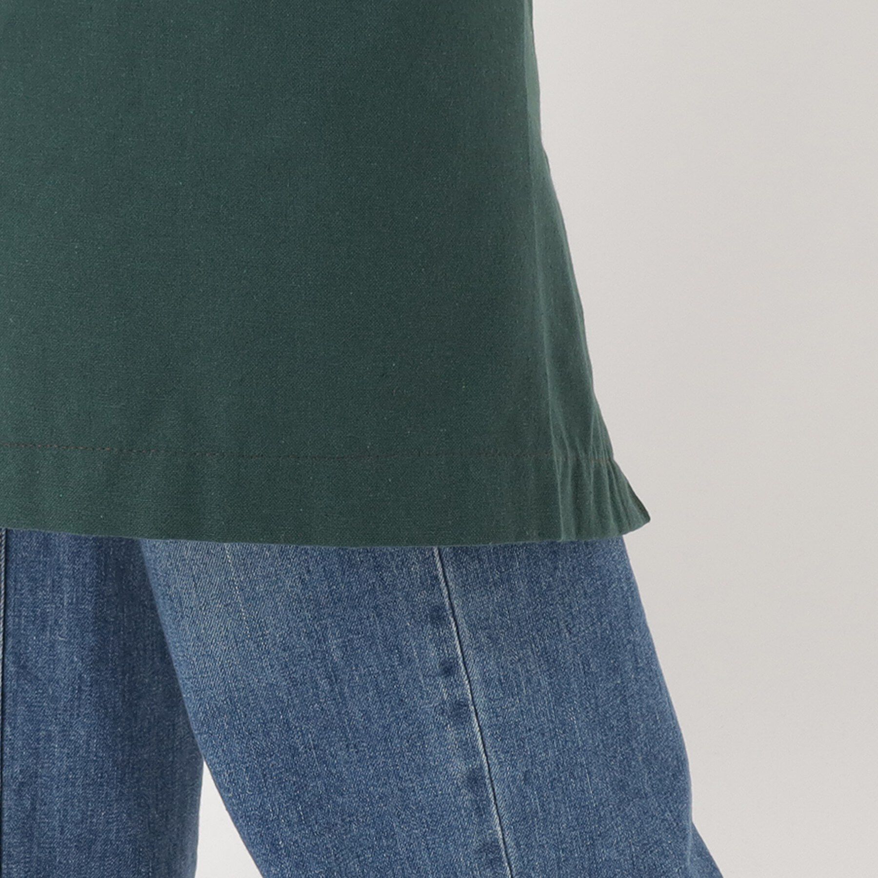 212 KITCHEN STORE「GAP ロングギャルソン リサイクルコットン グリーン&times;ダークブラウン ＜212Kオリジナル＞」|食器・キッチングッズ|