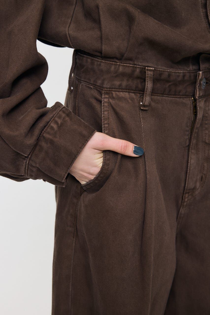 MOUSSY「TUCKED DENIM ジャンプスーツ」|その他|