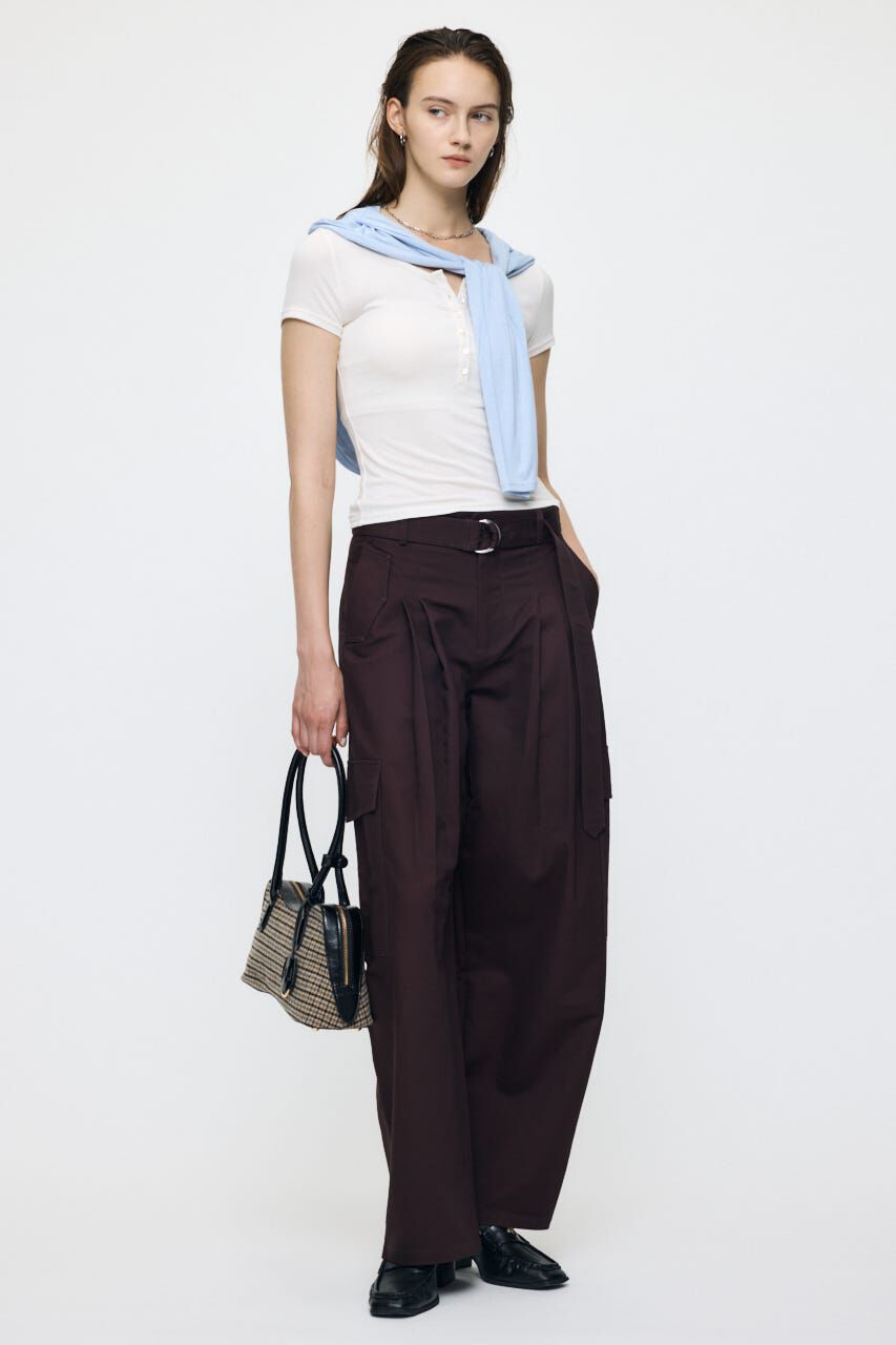 MOUSSY「ES HALF SLEEVE トップス」|Tシャツ・カットソー|