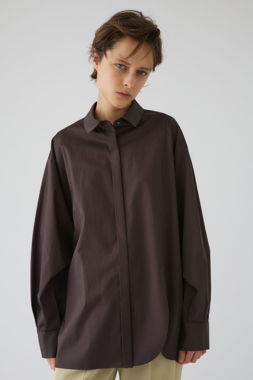 RIM.ARK 「Oversized asymmetry SH」|シャツ・ブラウス|