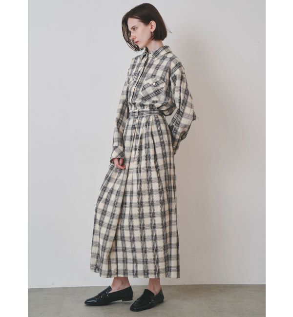 ELENDEEK「CHECK LAYERED SH OP」|ワンピース|