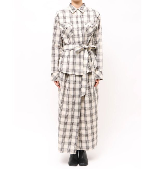 ELENDEEK「CHECK LAYERED SH OP」|ワンピース|