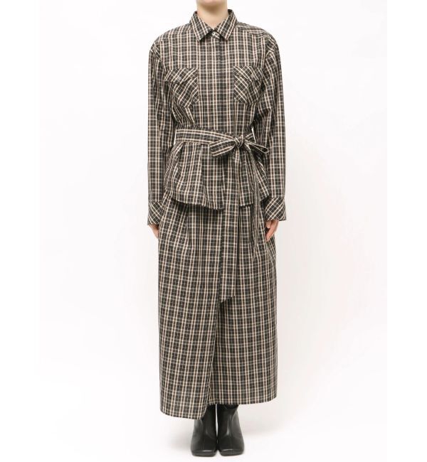 ELENDEEK「CHECK LAYERED SH OP」|ワンピース|