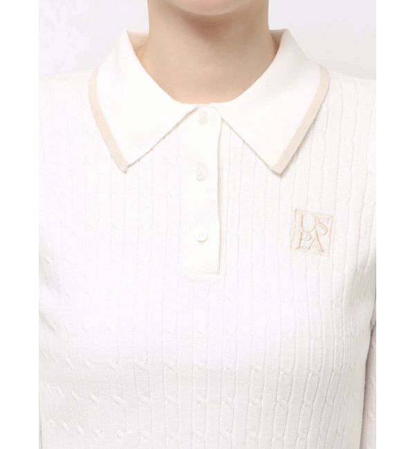 MERCURYDUO「U.S. POLO ASSN.別注 配色ラインニットセットアップ」|ワンピース|