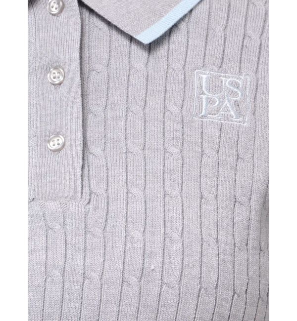 MERCURYDUO「U.S. POLO ASSN.別注 配色ラインニットセットアップ」|ワンピース|