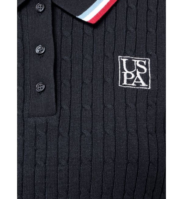 MERCURYDUO「U.S. POLO ASSN.別注 配色ラインニットセットアップ」|ワンピース|