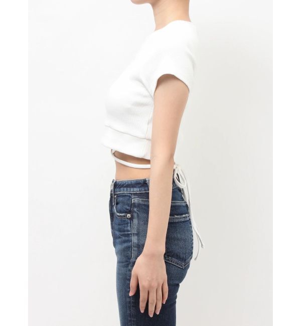 GYDA「2WAY Symmetry GYDAクロスショートトップス」|Tシャツ・カットソー|