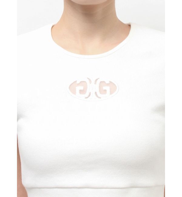 GYDA「2WAY Symmetry GYDAクロスショートトップス」|Tシャツ・カットソー|