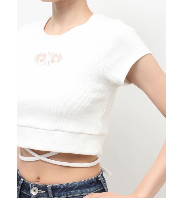 GYDA「2WAY Symmetry GYDAクロスショートトップス」|Tシャツ・カットソー|