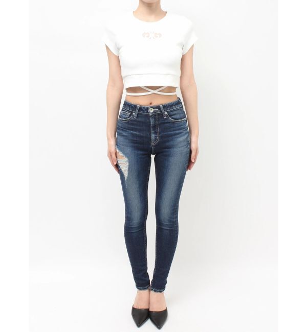 GYDA「2WAY Symmetry GYDAクロスショートトップス」|Tシャツ・カットソー|