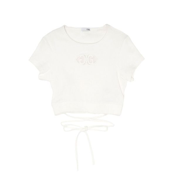 GYDA「2WAY Symmetry GYDAクロスショートトップス」|Tシャツ・カットソー|