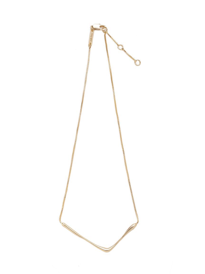 Mila Owen「【EVERYDAY PROOF JEWELRY 】Ｖモチーフネックレス」|ネックレス|