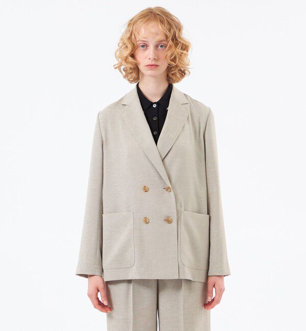 MACKINTOSH PHILOSOPHY「【WEB&一部店舗限定】ドライタッチオックスジャケット」|テーラードジャケット|