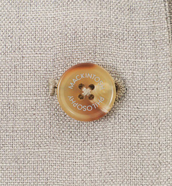 MACKINTOSH PHILOSOPHY「【WEB&一部店舗限定】ドライタッチオックスジャケット」|テーラードジャケット|