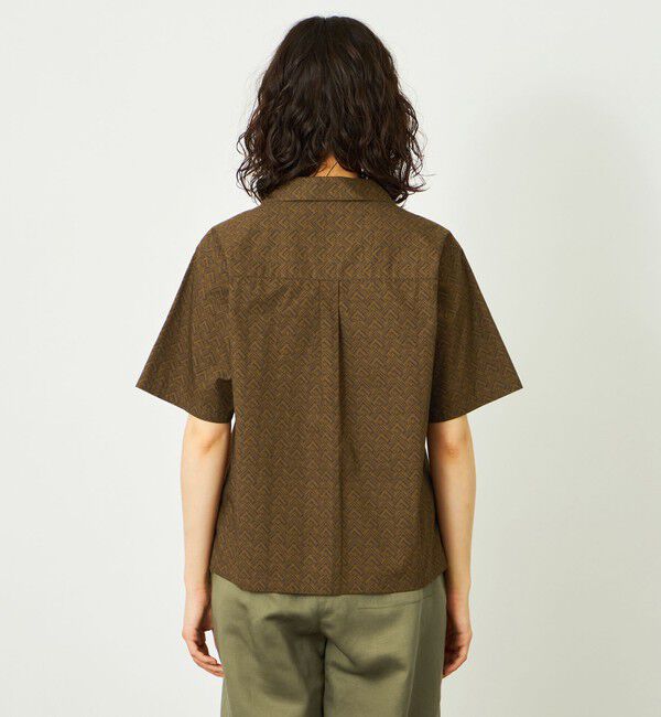 MACKINTOSH PHILOSOPHY「GREY LABEL ジオメトリック半袖シャツ」|シャツ・ブラウス|